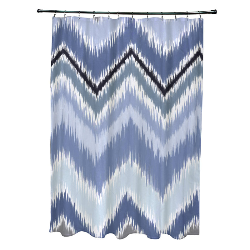 Rideau de douche Ikat-Arina, Cadet