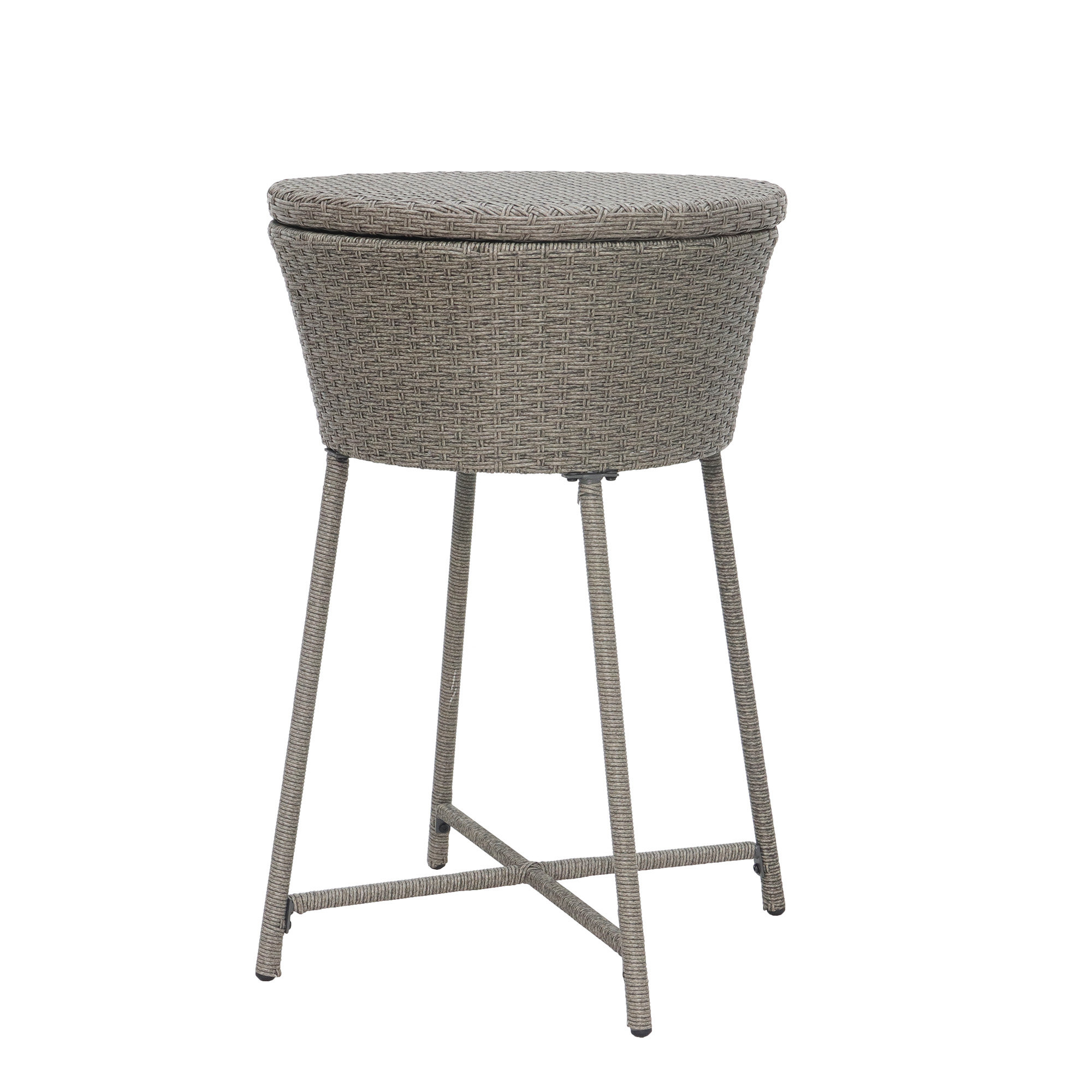 Abble Inc. 21 Quarts Serving Station / Cart Cooler in Gray Wayfair