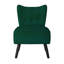 Fauteuil d'appoint en velours capitonné-1814786821
