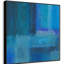 Whispers of Teal and Blue 1 Piece Floater Frame Wall Art on Canvas-437298593-437298596