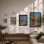 Colonial Facade Maximalist - Print-1042603707-1042603700