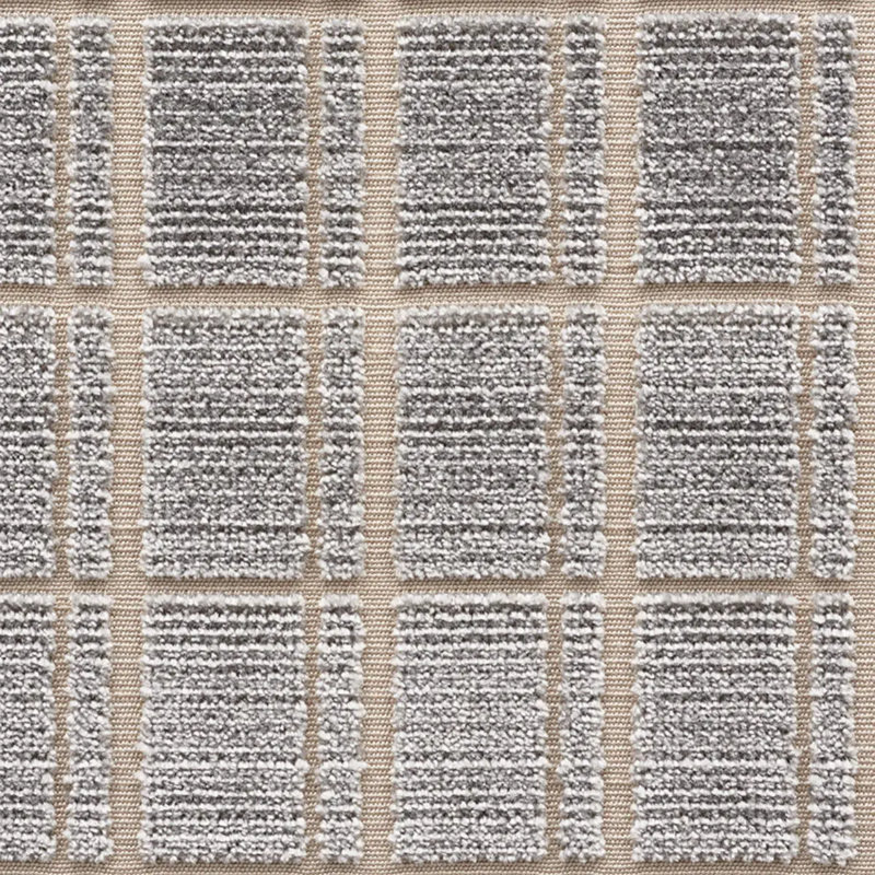 Schumacher x David Oliver Otto Velvet Fabric, Pewter