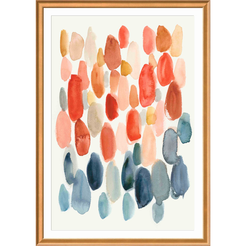 Citrus Season II by Chariklia Zarris, Antiqued Gold, 54.86" H x 38.86" W x 0.85" D