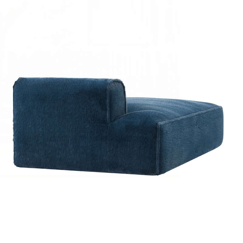 72"Oversized Modular Sofa,No Assembly Required, Dark Blue