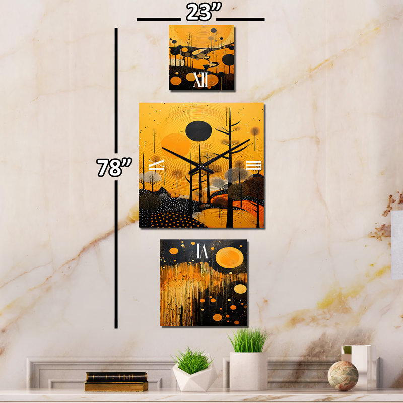 Risten Metal Wall Clock
