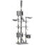 .5-102.5 Inch Height Adjustable Cat Tree