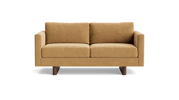 Vintage Loveseat (70"), Performance Velvet - Nutmeg