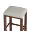 Ensemble de table de salle à manger moderne 5 pièces avec prises de courant, ensemble de table de bar avec tabourets rembourrés, ensemble de salle à manger facile à assembler-2021114158