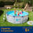 15" ft x 4"ft Round Metal Frame Sided Pool Set