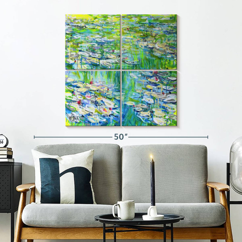 Monet Monet Monet Fluo, H 32 po x l 32 po
