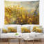 Tapisserie florale de fleurs jaunes sauvages-28487733