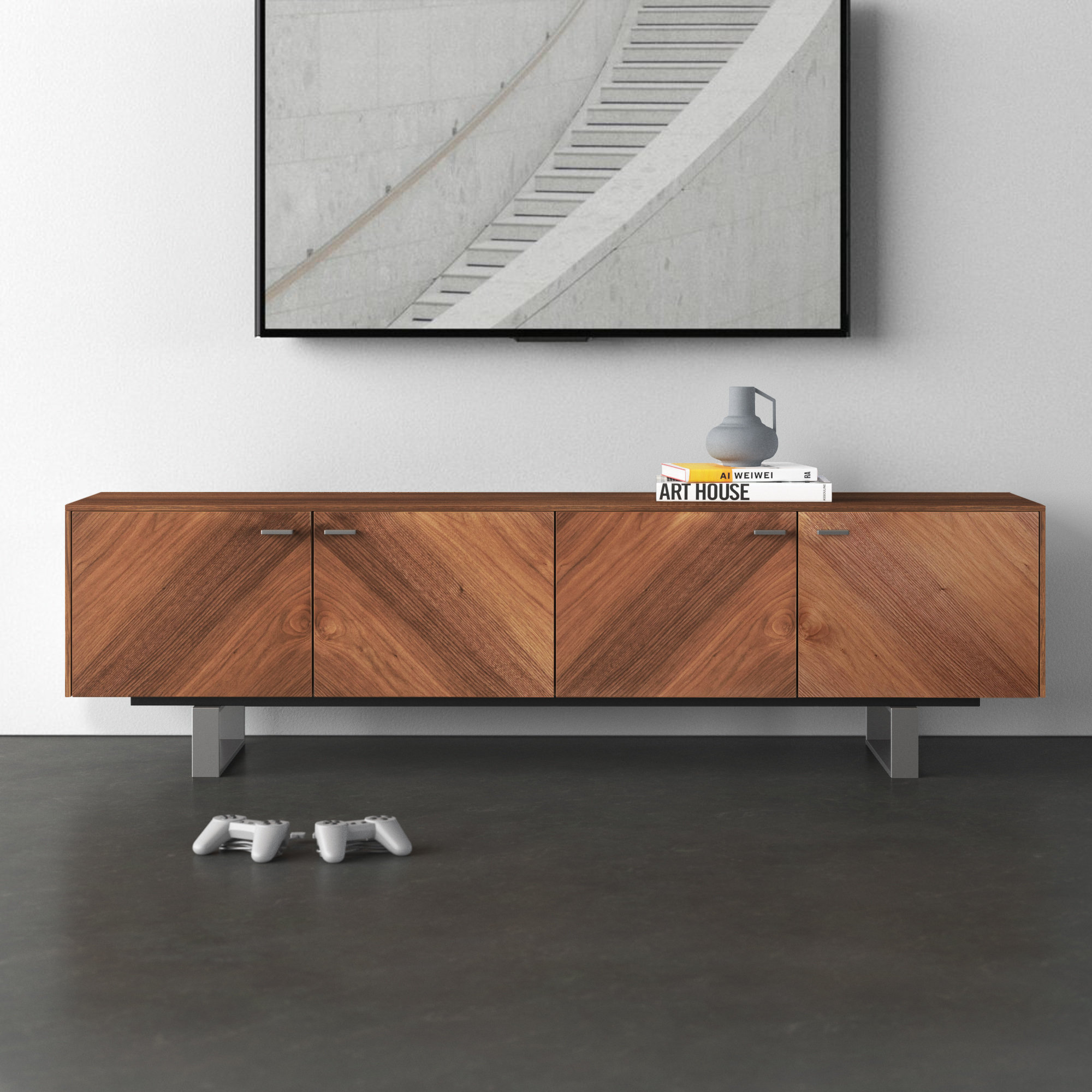 AllModern Douglas Media Console - Thumbnail 2