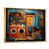 Gold Floater Framed selected