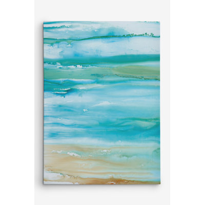 " Coastal Abstract II " Painting Print