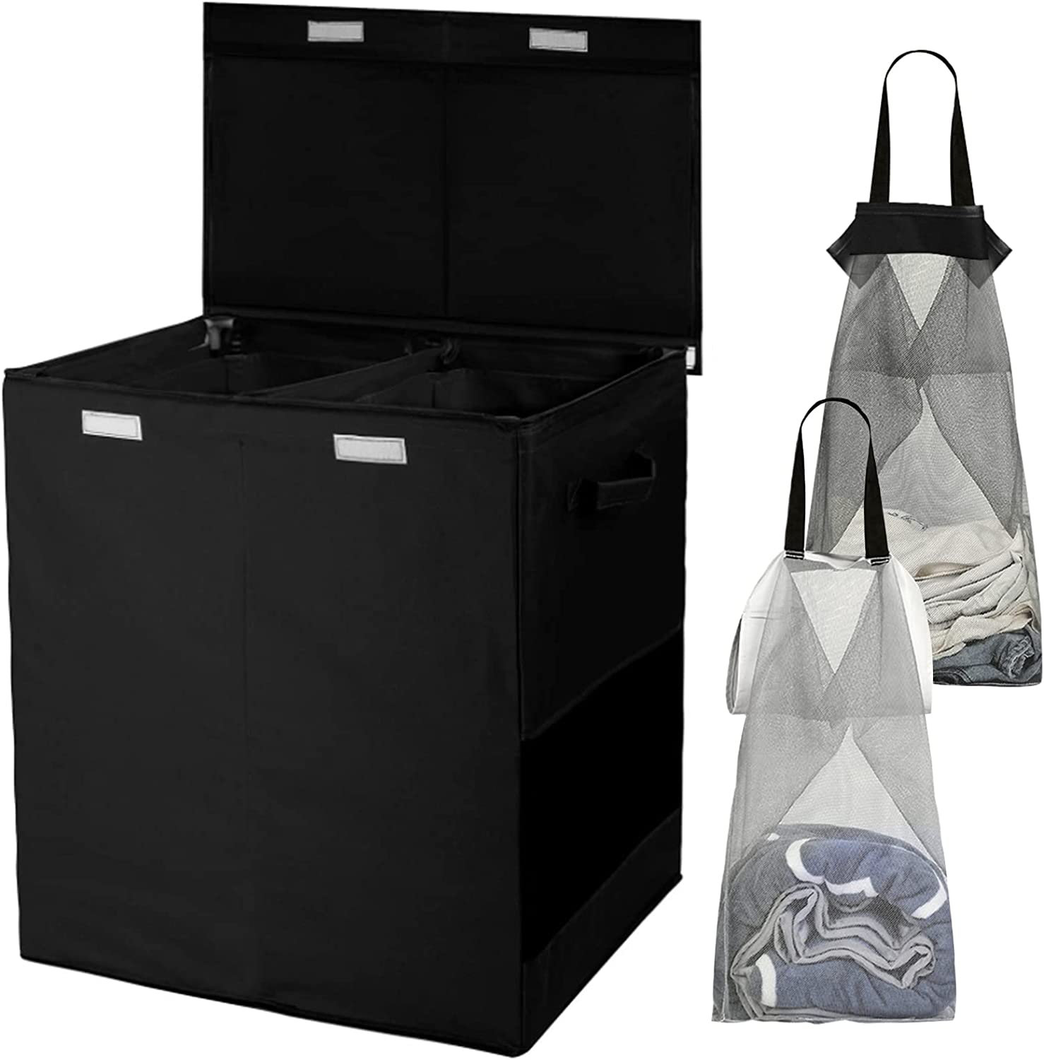 Buy Mesh Foldable Laundry Bag (set of 2) | Loomsmith