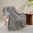 Herringbone Textured Throw Blanket-125811734