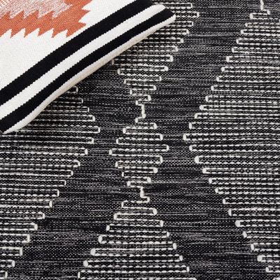 Tapis kilim en polyester fait à la main Arbe