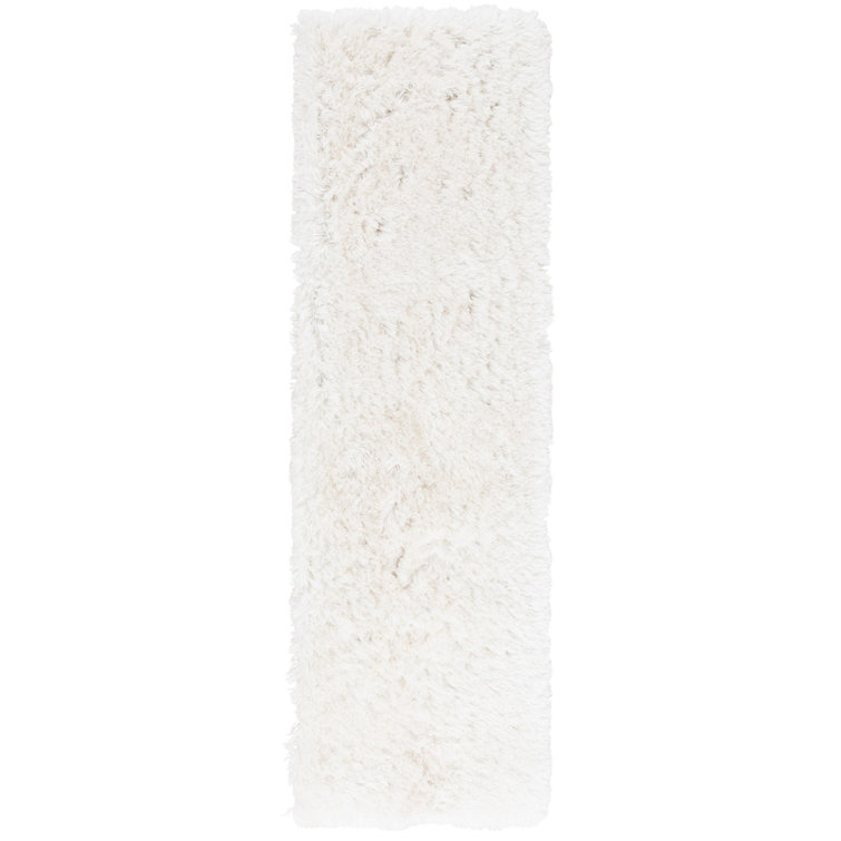 Orlinda Shag Hand Tufted Performance Solid Color Rug