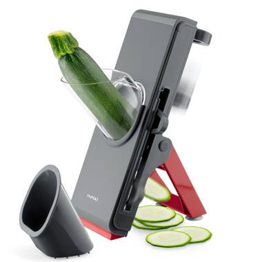 Upgrade Safe Mandoline Slicer for Kitchen, SupMaKin Bigger Entrance  Vegetable Food Slice Potato Slicer Chopper, Adjustable Thickness Multi  Mandolin, Julienne + …