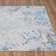 Tapis moderne en marbre abstrait