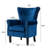 Tufted Wingback Accent Chairs With Classic Arms And Wooden Legs-321624528
