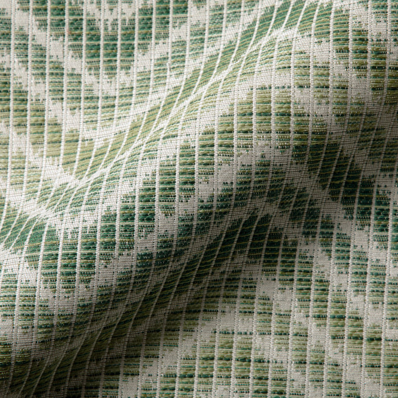 Granville Weaves Chausey Cotton Blend Fabric, Leaf