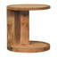 Table de bout d'angle à mailles serrées