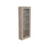 Armoire à porte en verre récupéré