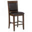 Chaise de comptoir rembourrée (ensemble de 2)