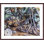 «Millstone in the Park of the Chateau Noir» par Paul Cézanne, impression giclée encadrée
