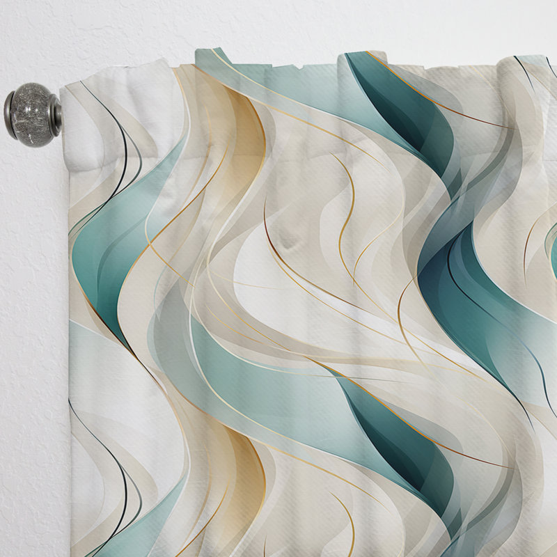 Subdued Elegance - Modern Curtain - Velvet Room Darkening - 1 Panel, 52" W x 108" L