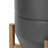 Delarosa 2-Piece Metal Pot Planter Set
