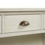 Console vintage en bois avec console et 3 paniers en jacinthe d'eau-109212254