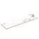 Daint 2-in. x 10-in. Subway Metal Look Glossy Ceramic Wall Tile