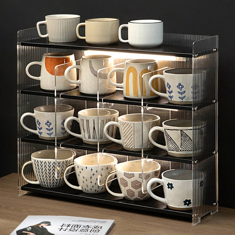 Display Cabinet, 4 Tier