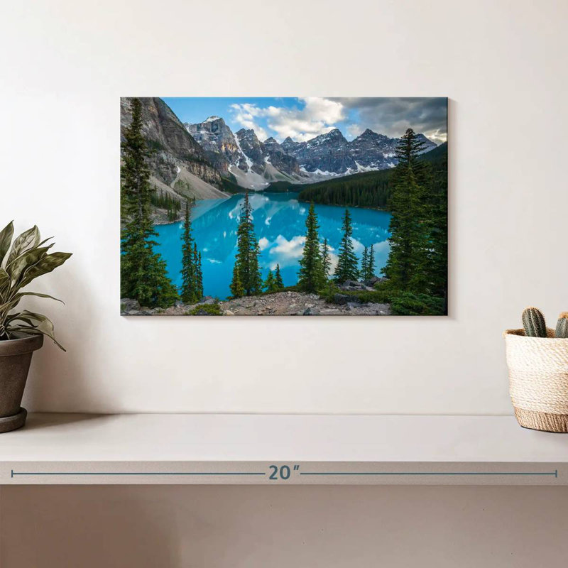 Alvord Scenic Moraine Lakeside Mountains, H 8 po x l 12 po