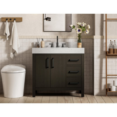 Meuble-lavabo simple 36 po 36 VF60636-BS