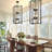 8 - Light Dimmable Lantern Geometric Chandelier-1276474730