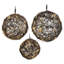 One Allium Way® 60Lt LED Warm White 3Pc Rattan Ball Set
