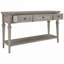 Commode d'appoint avec 3 tiroirs et tablette inférieure ouverte-1491264431