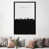 Black Framed Canvas selected