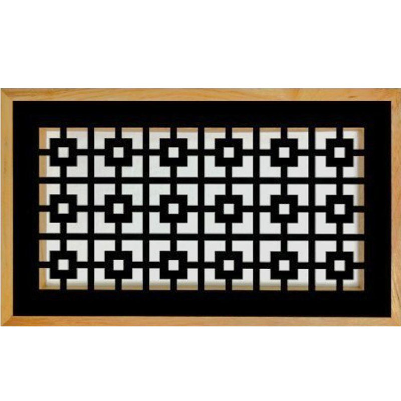Registre magnétique en métal. Ouverture de conduit 4 x 10 (total 7 x 13) - Catalina Design, H 0,75 po x l 4 po x L 10 po