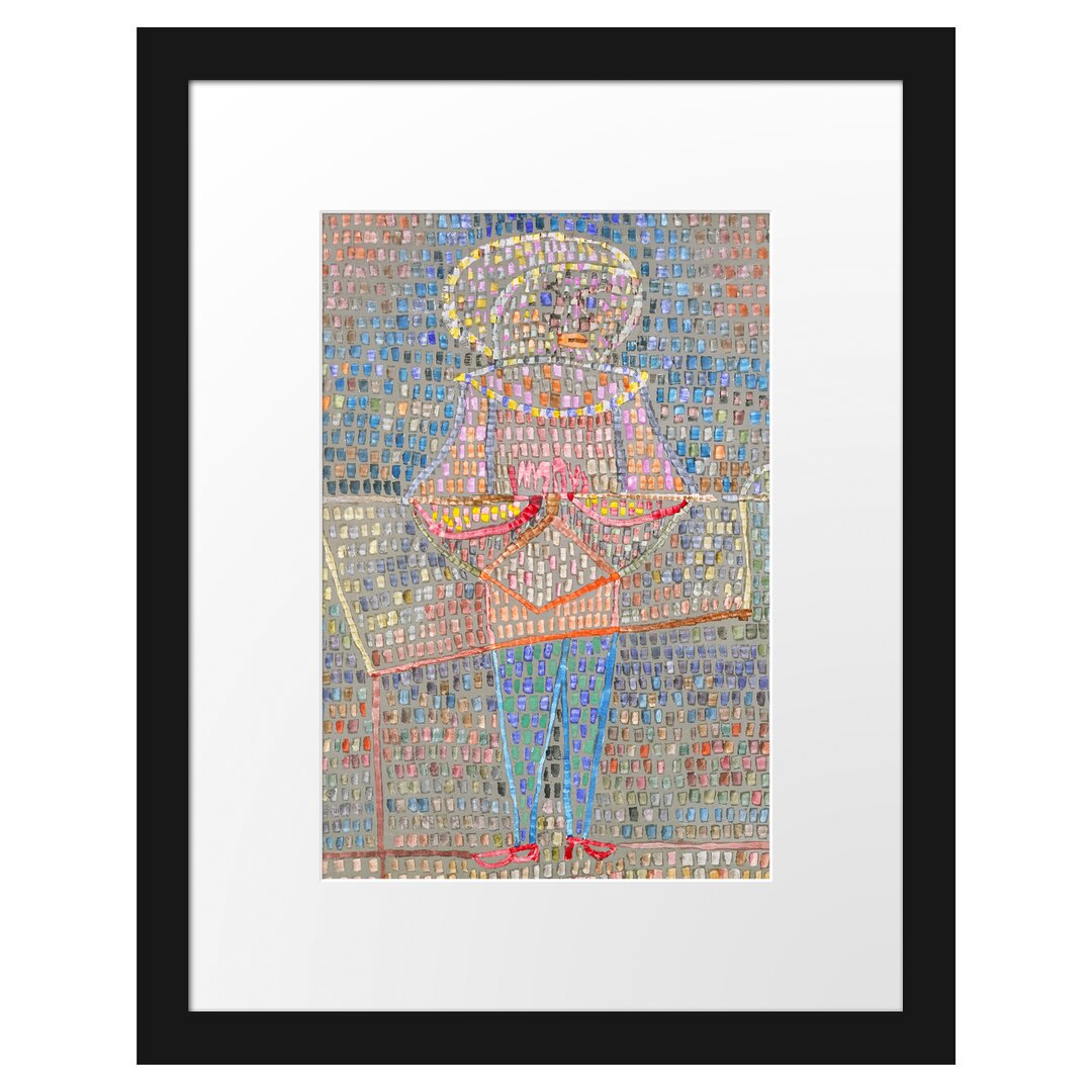 Gerahmter Kunstdruck Trim Youngster von Paul Klee