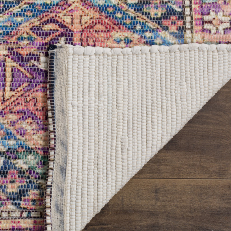 Joppatowne Hand Loomed Performance Geometric Rug, Rectangle 4' x 6'