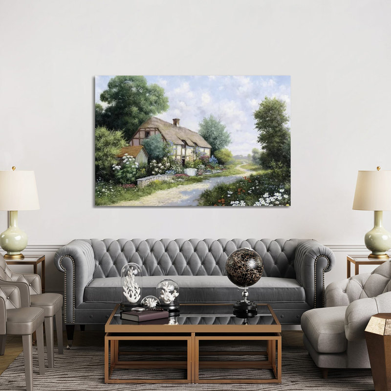 The Country House by Peter Motz - Wrapped Canvas Gallery-Wrapped Canvas Giclée, 152.5 cm H x 101.5 cm W