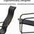 Outdoor Patio Bistro With C Spring Chair & - Metal For Porch, Deck, Garden Quick Dry Textile, Breathable Fabric, Non-Skid Pads, Curved Supportive Armrest Motion And Use. Construction, All-Weather