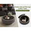 Tables basses avec rangement, 31,5 po, cuir moderne