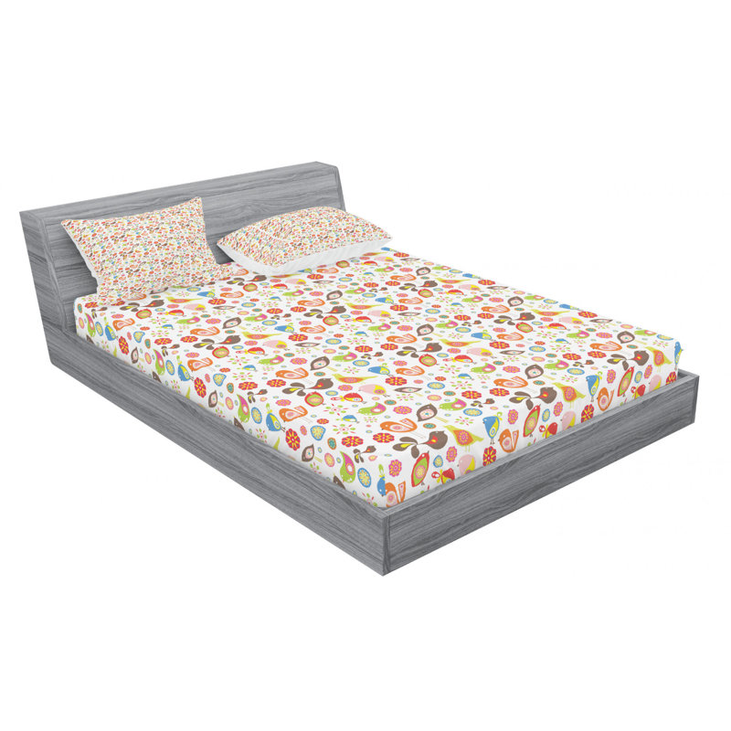 Microfiber Sheet Set, Full Sheet Set with Fitted Sheet