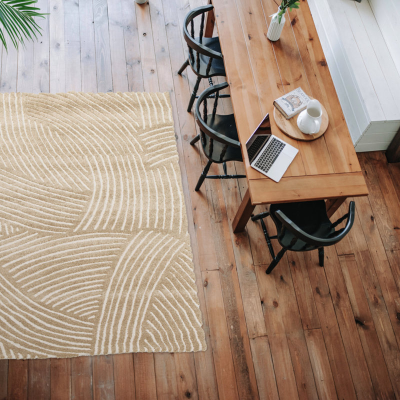 Abstract Area Rug, Rectangle 200 x 290 cm