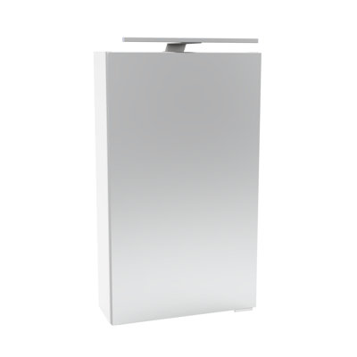 400mm W 680mm H Wall Cabinet Frameless Medicine Cabinet Mirror 2 Adjustable